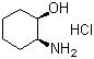 structure of CAS# 6936-47-6, 顺式-2-氨基环己醇盐酸盐
