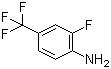 structure of CAS# 69409-98-9, 2-Fluoro-4-(trifluoromethyl)aniline