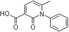 6-Methyl-2-oxo-1-phenyl-1,2-dihydropyridine-3-carboxylic acid molecular structure (CAS 694475-70-2)