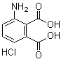 CAS 登录号：6946-22-1, 3-氨基邻苯二甲酸盐酸盐
