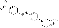 CAS # 69472-19-1, Disperse Orange 33, 3-[Butyl[4-[(4-nitrophenyl)azo]phenyl]amino]propiononitrile
