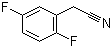 structure of CAS# 69584-87-8, 2,5-Difluorobenzyl cyanide