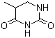 structure of CAS# 696-04-8, 5,6-二氢-5-甲基尿嘧啶