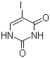 structure of CAS# 696-07-1, 5-碘尿嘧啶