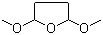 structure of CAS# 696-59-3, 2,5-Dimethoxytetrahydrofuran