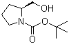N-Boc-L-脯氨醇分子结构 (CAS 69610-40-8)