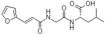 CAS # 69654-89-3, N-[3-(2-Furanyl)-1-oxo-2-propenyl]glycyl-L-leucine