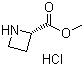 structure of CAS# 69684-69-1, 2-氮杂丁烷羧酸甲酯盐酸盐