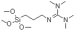 CAS # 69709-01-9, 1,1,3,3-Tetramethyl-2-(3-trimethoxysilylpropyl)guanidine, N-[Bis(dimethylamino)methylene]-3-(trimethoxysilyl)propylamine, N''-[3-(Trimethoxysilyl)propyl]tetramethylguanidine