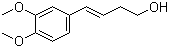 structure of CAS# 69768-97-4, 4-(3,4-二甲氧基苯基)-3-丁烯-1-醇