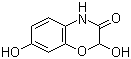 structure of CAS# 69804-59-7, 2,7-二羟基-2H-1,4-苯并噁嗪-3(4H)-酮