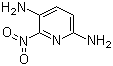 structure of CAS# 69825-83-8, 6-Nitro-2,5-pyridinediamine