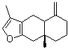 structure of CAS# 6989-21-5, 苍术酮
