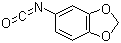 structure of CAS# 69922-28-7, 3,4-(Methylenedioxy)phenyl isocyanate