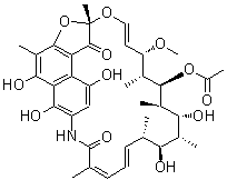 CAS 登录号：6998-60-3, 利福霉素