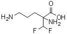 structure of CAS# 70052-12-9, 2-(二氟甲基)-DL-鸟氨酸