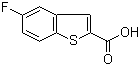 structure of CAS# 70060-13-8, 5-Fluorobenzo[b]thiophene-2-carboxylic acid