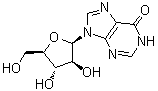 CAS # 7013-16-3, Arainosine, 9-beta-D-Arabinofuranosylhypoxanthine, Ara-H, Arabinosylhypoxanthine, Hypoxanthine arabinoside, NSC 405122