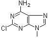 structure of CAS# 7013-21-0, 2-氯-6-氨基-9-甲基嘌呤