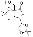 CAS 登录号：70147-48-7, 2-C-(羟基甲基)-2,3:5,6-二-O-(1-甲基亚乙基)-D-甘露糖酸 gamma-内酯