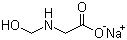 structure of CAS# 70161-44-3, Sodium hydroxymethyl glycinate