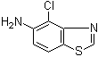 structure of CAS# 70202-01-6, 4-Chloro-5-benzothiazolamine