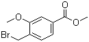 CAS 登录号：70264-94-7, 4-(溴甲基)-3-甲氧基苯甲酸甲酯