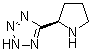 structure of CAS# 702700-79-6, (R)-5-(2-吡咯烷基)-1H-四唑