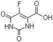 CAS # 703-95-7, 5-Fluoroorotic acid, 5-Fluorouracil-4-carboxylic acid, 2,6-Dihydroxy-5-fluoropyrimidine-4-carboxylic acid