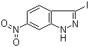 structure of CAS# 70315-70-7, 3-Iodo-6-nitroindazole