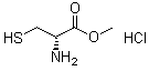 structure of CAS# 70361-61-4, Methyl D-cysteinate hydrochloride