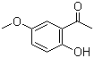 CAS # 705-15-7, 2'-Hydroxy-5'-methoxyacetophenone, 1-(2-Hydroxy-5-methoxyphenyl)ethan-1-one