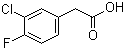 CAS # 705-79-3, 3-Chloro-4-fluorophenylacetic acid, (3-Chloro-4-fluorophenyl)acetic acid
