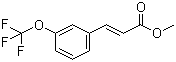 CAS 登录号：705250-76-6, 3-[3-(三氟甲氧基)苯基]-2-丙烯酸甲酯