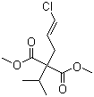 CAS # 705259-97-8, 2-[(2E)-3-Chloro-2-propen-1-yl]-2-(1-methylethyl)propanedioic acid 1,3-dimethyl ester