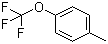 CAS # 706-27-4, 4-Trifluoromethoxytoluene, 4-(Trifluoromethoxy)toluene, 1-Methyl-4-(trifluoromethoxy)benzene