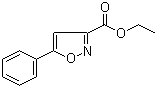 structure of CAS# 7063-99-2, 5-苯基-3-异噁唑甲酸乙酯