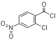 structure of CAS# 7073-36-1, 4-Nitro-2-chlorobenzoyl chloride