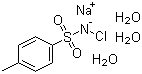 CAS # 7080-50-4, Chloramine-T trihydrate, N-Chloro-p-toluenesulfonamide sodium salt trihydrate