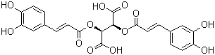 structure of CAS# 70831-56-0, 菊苣酸