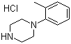 structure of CAS# 70849-60-4, 1-(2-甲基苯基)哌嗪盐酸盐