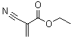 structure of CAS# 7085-85-0, 2-Cyano-2-propenoic acid ethyl ester