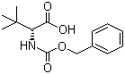 CAS # 70874-05-4, Cbz-D-tert-leucine, (R)-2-(Benzyloxycarbonyl)-3,3-dimethylbutanoic acid