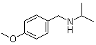structure of CAS# 70894-74-5, 异丙基(4-甲氧基苄基)胺