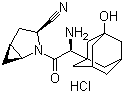structure of CAS# 709031-78-7, 沙格列汀盐酸盐