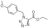 CAS 登录号：70978-35-7, 1-(4-甲氧基苄基)四唑-5-羧酸乙酯