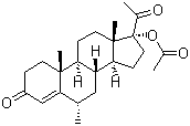 CAS 登录号：71-58-9, 安宫黄体酮, 甲羟孕酮醋酸酯
