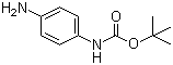 CAS # 71026-66-9, tert-Butyl (4-aminophenyl)carbamate, N-Boc-p-phenylenediamine