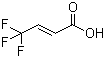 structure of CAS# 71027-02-6, 4,4,4-三氟巴豆酸