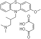 CAS 登录号：7104-38-3, 左美丙嗪马来酸盐, 马来酸左美丙嗪, 10-(3-二甲基氨基-2-甲基丙基)-2-甲氧基吩噻嗪马来酸盐